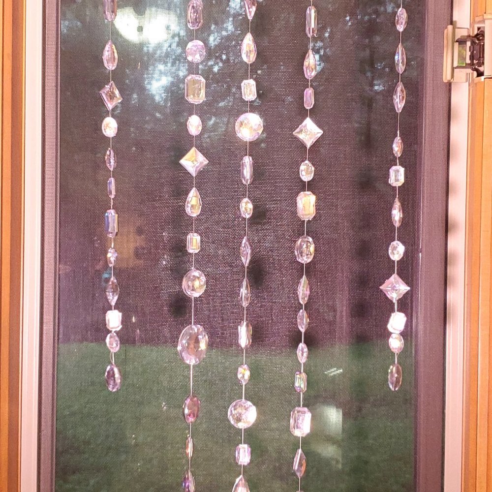 Suncatcher 26" Hand Crafted, One-of-a-kind for Windows, Gardens, Tree Jewelry - Picture 5 of 7